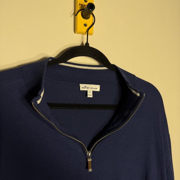 Peter Millar Crest Quarter Zip - Picture 3 of 3